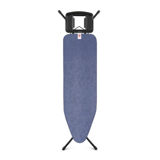 Снимка на Маса за гладене Brabantia B 124x38cm с масивна поставка за ютия, Denim Blue