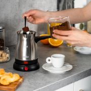 Снимка на Джезве електрическо Termomax TK700S, 600W, 700 мл, метално