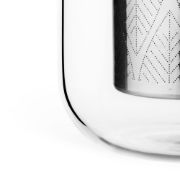 Снимка на Чаша за чай с цедка VIVA Minima 400ml, синьо капаче за запарка