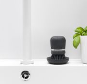 Снимка на Четка с дозатор за препарат за съдове Brabantia SinkSide Dark Grey