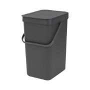 Снимка на Кош за смет за разделно събиране Brabantia Sort&Go 12L, Grey