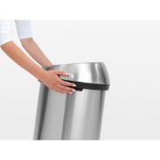 Снимка на Кош за смет Brabantia Touch Bin 60L, Matt Black, FPP капак
