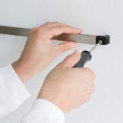 Снимка на Лайсна за прибори Brabantia Accent Line 60cm, Matt Steel Silver, 7 куки