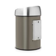 Снимка на Кош за смет Brabantia Touch Bin 3L, Platinum