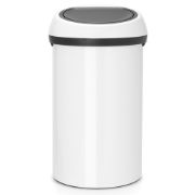 Снимка на Кош за смет Brabantia Touch Bin 60L, White