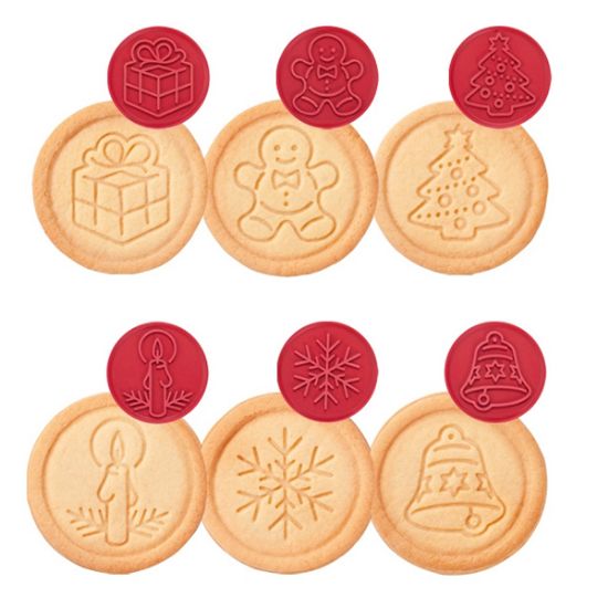 Снимка на Печати за сладки комплект Tescoma Delicia, коледни