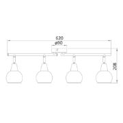 Снимка на Спот 4-ка Sion, E 14, 4 x max 40W