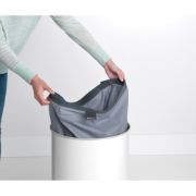 Снимка на Кош за пране Brabantia 60L, White, корков капак