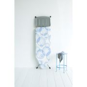 Снимка на Маса за гладене Brabantia C 124x45cm с поставка за парогенератор, PerfectFlow Bubbles