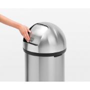 Снимка на Кош за смет Brabantia Push 60L, Matt Steel