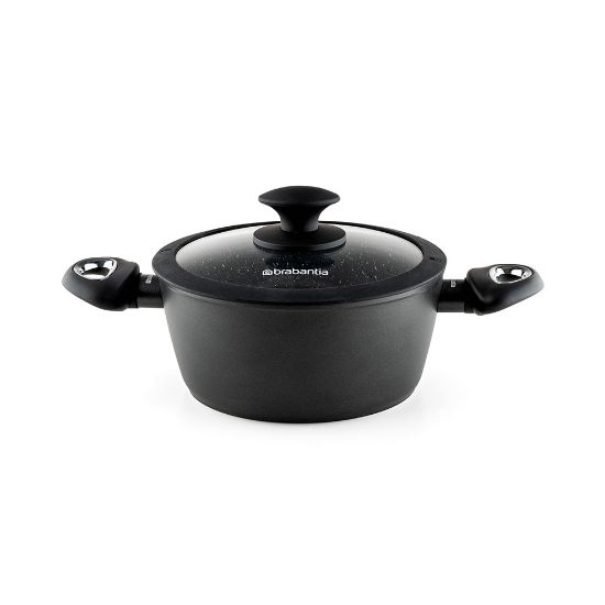 Снимка на Тенджера  Brabantia Rock 20 cm, 2.4L, с капак