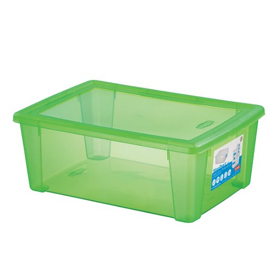 Снимка на Универсална кутия Stefanplast Visual Box L, 10L, зелена