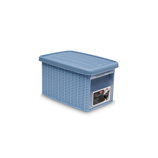 Снимка на Универсална кутия с отвор Stefanplast Elegance S син