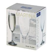 Снимка на Чаша за шампанско Bohemia Royal Martina 220ml, 6 броя