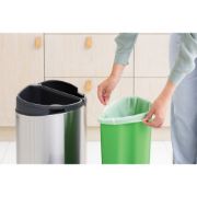 Снимка на Кош за смет Brabantia Touch Bin New Recycle 23+10L, Matt Steel Fingerprint Proof