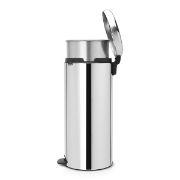 Снимка на Кош за смет с педал Brabantia NewIcon 30L, Brilliant Steel, метална кофа