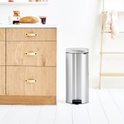 Снимка на Кош за смет с педал Brabantia NewIcon 30L, Matt Steel Fingerprint Proof