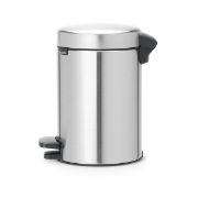 Снимка на Кош за смет с педал Brabantia NewIcon 3L, Matt Steel Fingerprint Proof
