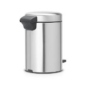 Снимка на Кош за смет с педал Brabantia NewIcon 3L, Matt Steel Fingerprint Proof
