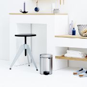 Снимка на Кош за смет с педал Brabantia NewIcon 3L, Matt Steel Fingerprint Proof