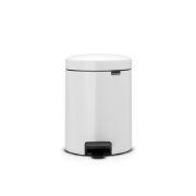 Снимка на Кош за смет с педал Brabantia NewIcon 5L, White
