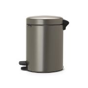 Снимка на Кош за смет с педал Brabantia NewIcon 5L, Platinum