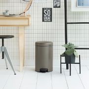 Снимка на Кош за смет с педал Brabantia NewIcon 12L, Platinum