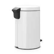 Снимка на Кош за смет с педал Brabantia NewIcon 12L, White, метална кофа