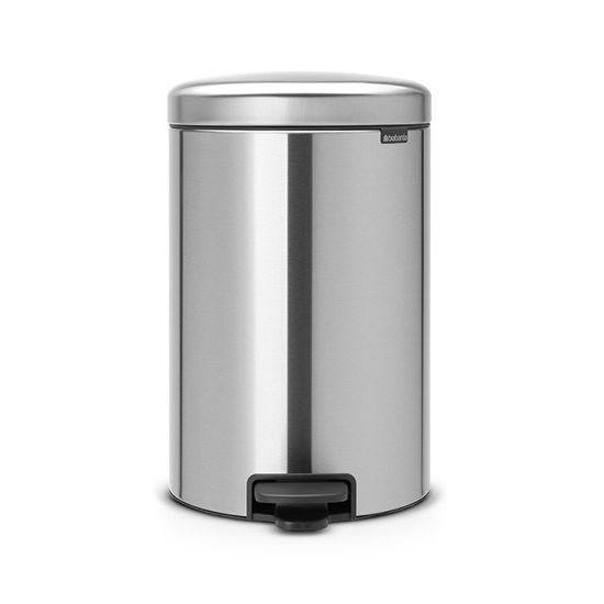 Снимка на Кош за смет с педал Brabantia NewIcon 20L, Matt Steel