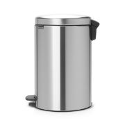 Снимка на Кош за смет с педал Brabantia NewIcon 20L, Matt Steel