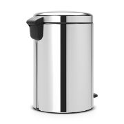 Снимка на Кош за смет с педал Brabantia NewIcon 20L, Brilliant Steel, метална кофа