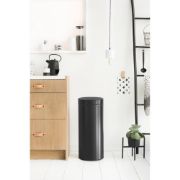 Снимка на Кош за смет Brabantia Touch Bin New 30L, Matt Black