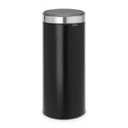 Снимка на Кош за смет Brabantia Touch Bin New 30L, Matt Black, FPP капак