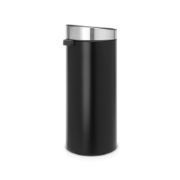 Снимка на Кош за смет Brabantia Touch Bin New 30L, Matt Black, FPP капак