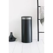 Снимка на Кош за смет Brabantia Touch Bin New 30L, Matt Black, FPP капак