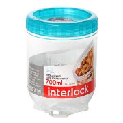 Снимка на Буркан Lock & Lock Interlock  INL304B 700ml, петролено зелен