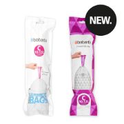 Снимка на Торба за кош Brabantia PerfectFit Sort&Go/Silent/Touch размер C, 10-12L, 20 броя, ролка