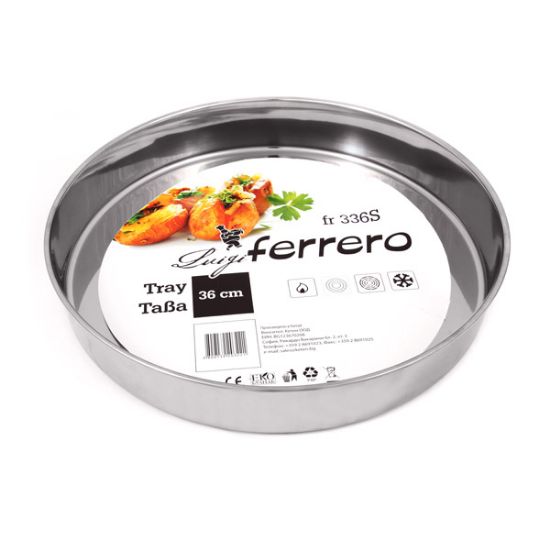 Снимка на Тава инокс Luigi Ferrero FR-3660 36x5cm