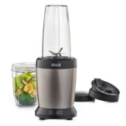 Снимка на Нутри блендер Muhler MNB-1200, 1200W, 6 ножа, 2 чаши, Old Gold