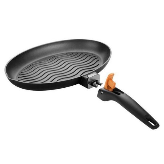 Снимка на Тиган грил за риба Tescoma SmartClick Ø44cm, сваляща се дръжка, овал