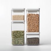 Снимка на Комплект буркани Brabantia Tasty+ (2х0.7L и 2x1.6L),  4 броя , Light Grey