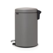 Снимка на Кош за смет с педал Brabantia NewIcon 12L, Mineral Concrete Grey