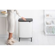Снимка на Кош за смет Brabantia Bo Touch Hi 60L, White
