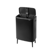 Снимка на Кош за смет Brabantia Bo Touch Hi 2x30L, Matt Black