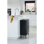 Снимка на Кош за смет Brabantia Bo Touch Hi 2x30L, Matt Black