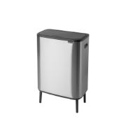 Снимка на Кош за смет Brabantia Bo Touch Hi 2x30L, Matt Steel Fingerprint Proof