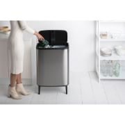 Снимка на Кош за смет Brabantia Bo Touch Hi 2x30L, Matt Steel Fingerprint Proof