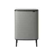 Снимка на Кош за смет Brabantia Bo Touch Hi 2x30L, Mineral Concrete Grey