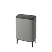 Снимка на Кош за смет Brabantia Bo Touch Hi 2x30L, Mineral Concrete Grey