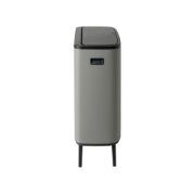 Снимка на Кош за смет Brabantia Bo Touch Hi 2x30L, Mineral Concrete Grey